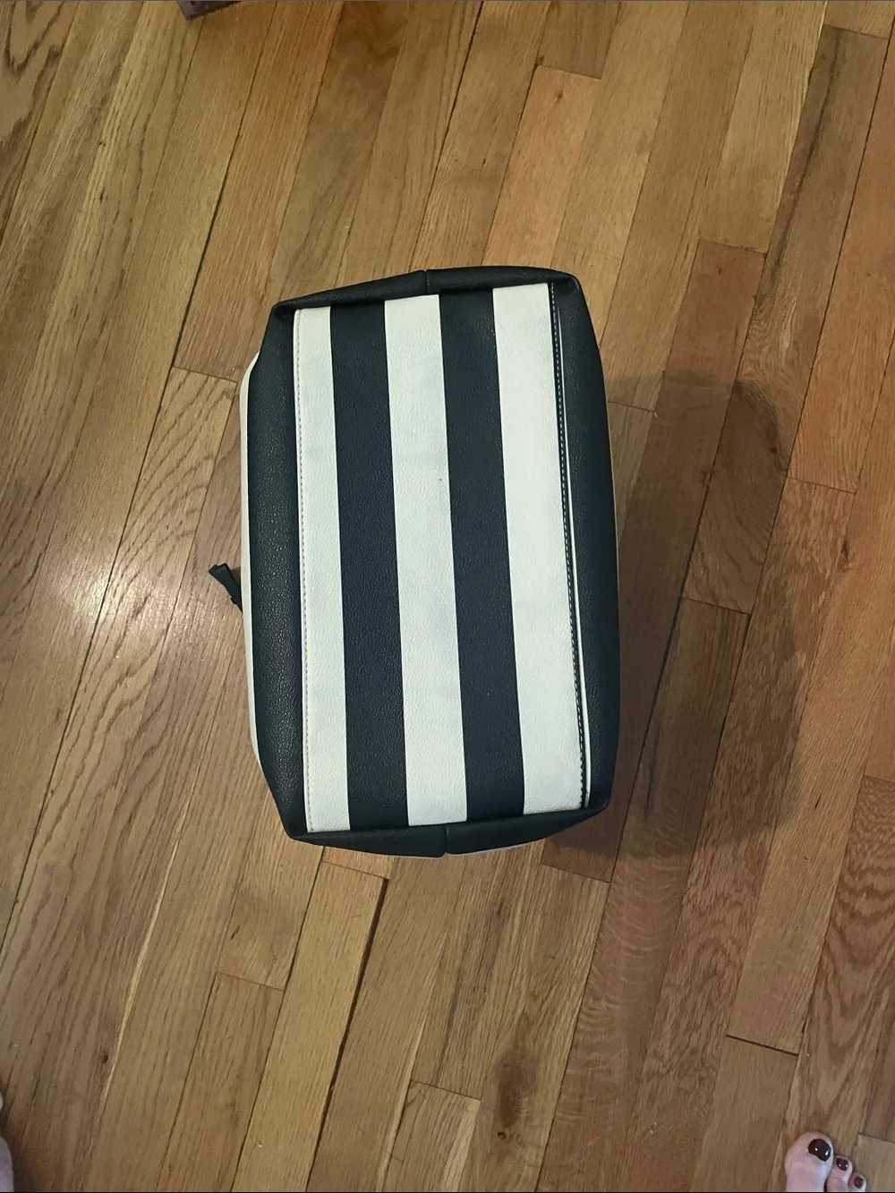 kate spade Black and White Horizontal Stripe Tote